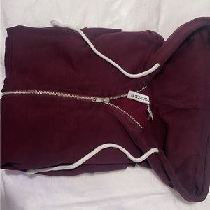 Zip up hoodie
